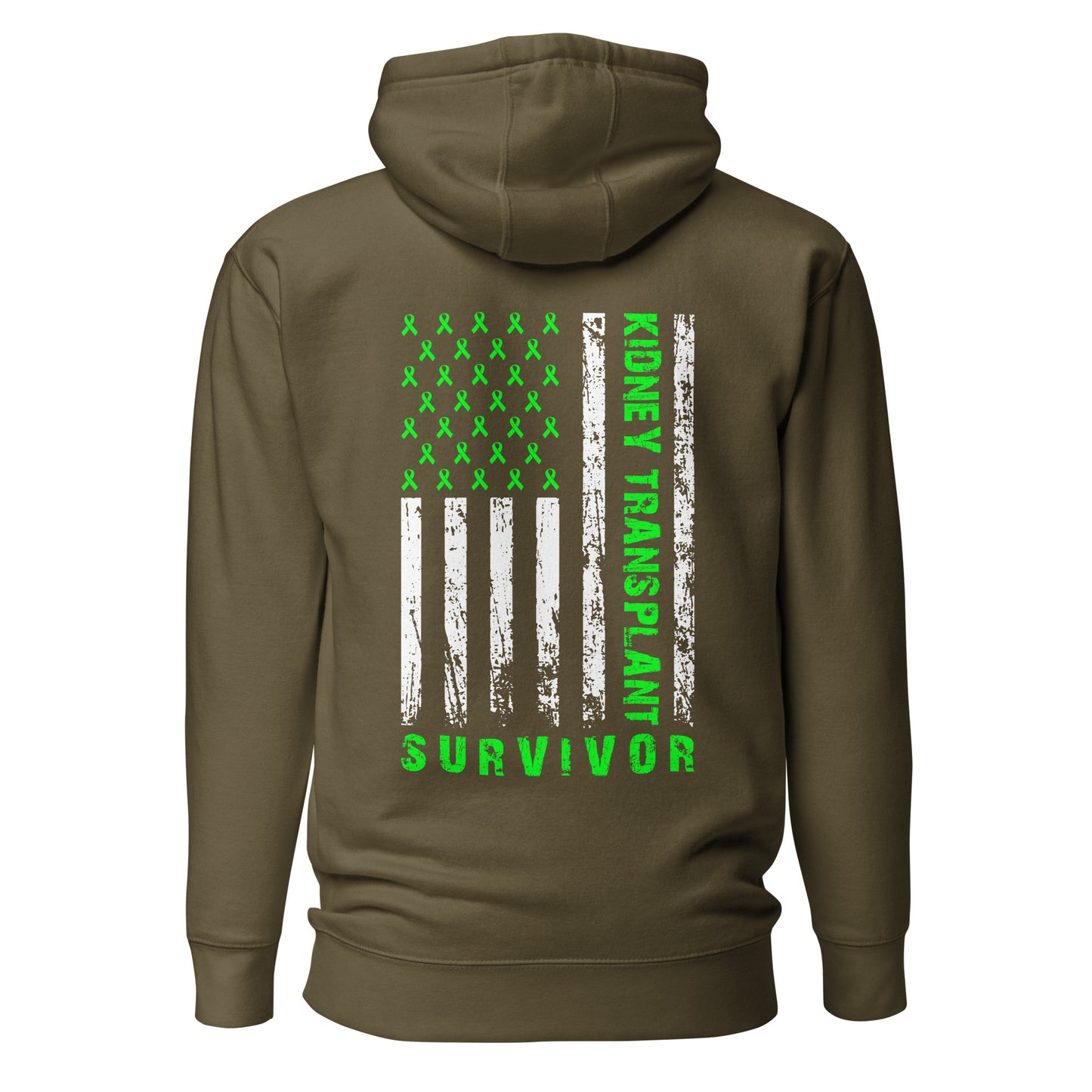 Kidney Awareness Quality Cotton Heritage Adult Hoodie