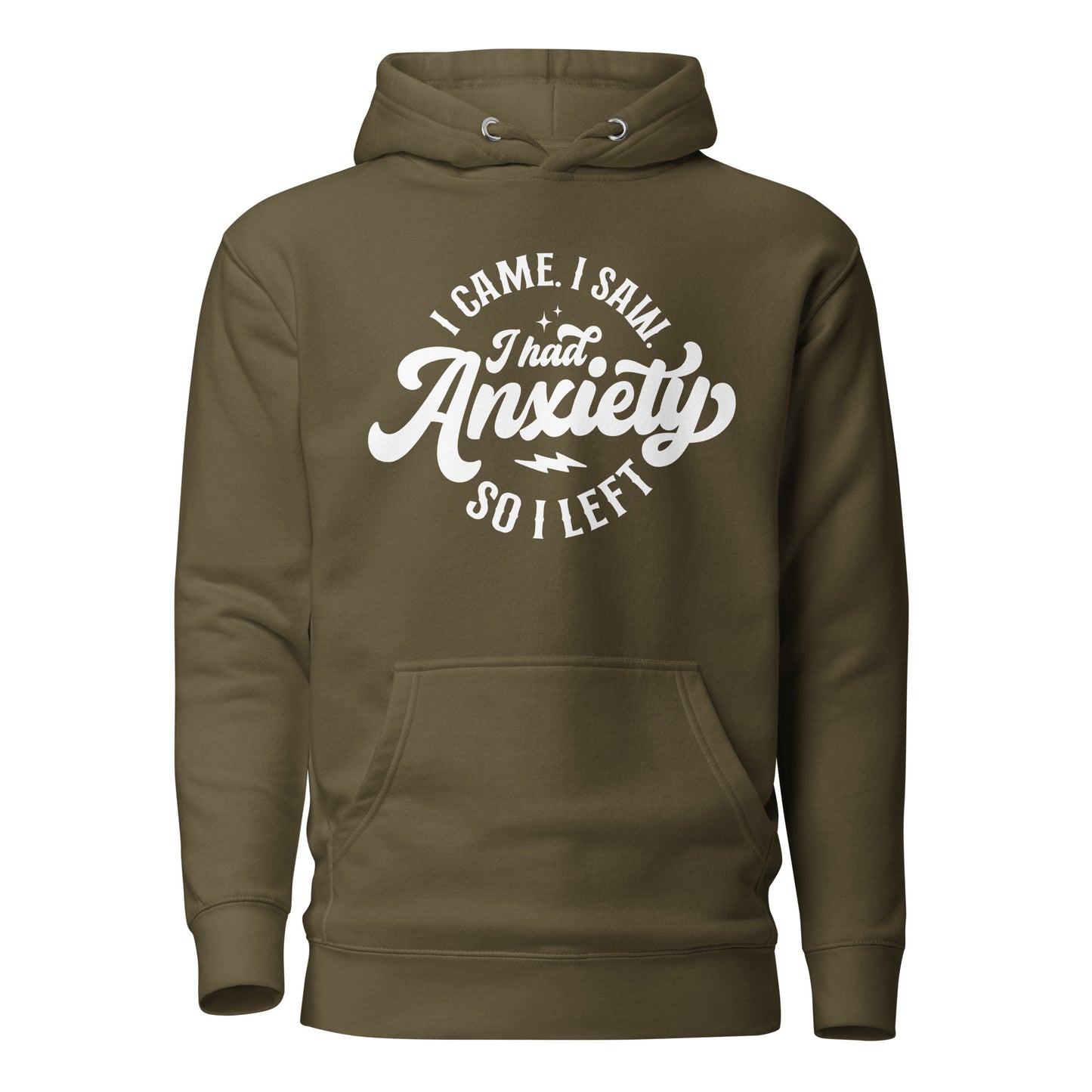 I Had Anxiety So I Left Quality Cotton Heritage Adult Hoodie