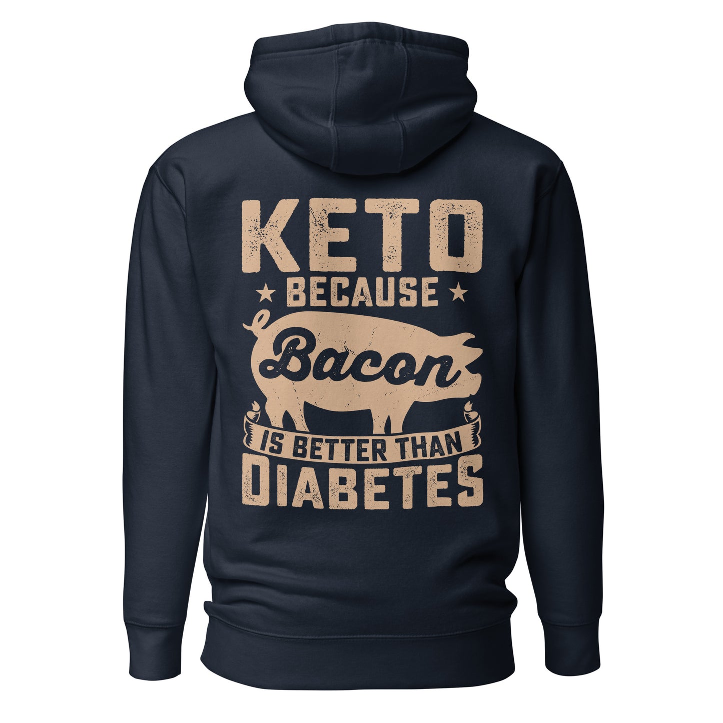 Diabetes Awareness Quality Cotton Heritage Adult Hoodie