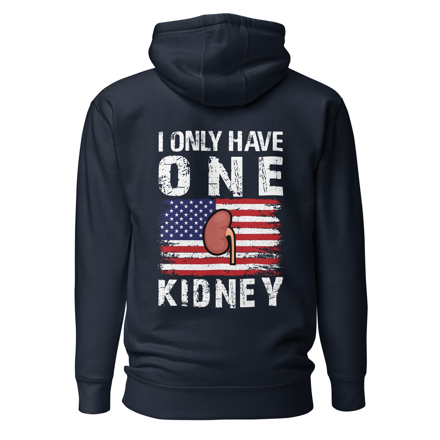 Kidney Awareness Quality Cotton Heritage Adult Hoodie