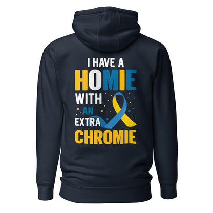 Down Syndrome Awareness Quality Cotton Heritage Adult Hoodie