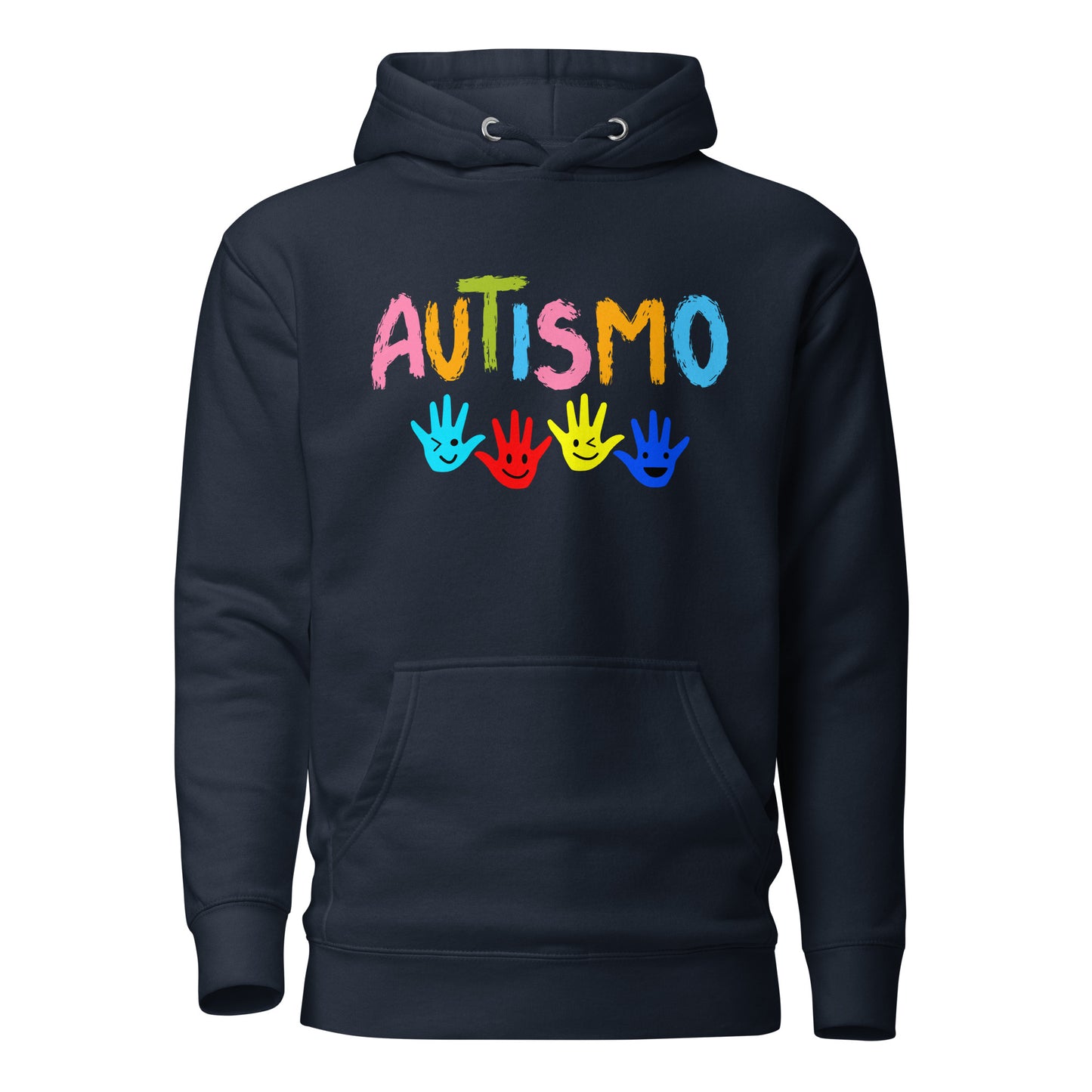 Autism Acceptance Together Quality Cotton Heritage Adult Hoodie