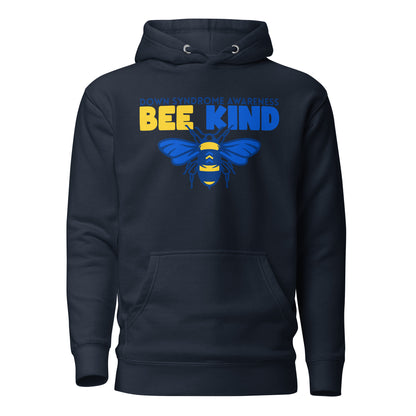 Down Syndrome Awareness Quality Cotton Heritage Adult Hoodie