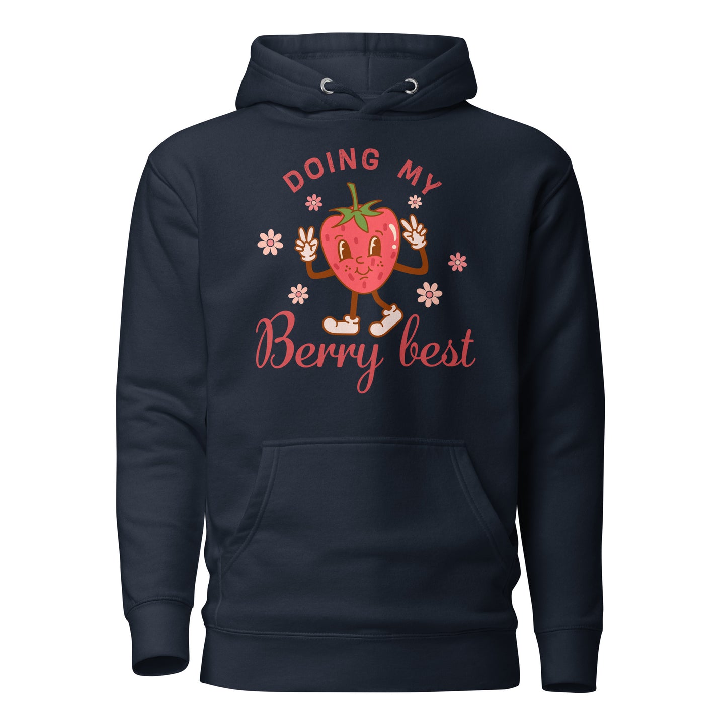 Doing My Berry Best Quality Cotton Heritage Adult Hoodie