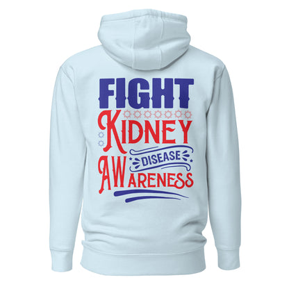 Kidney Awareness Quality Cotton Heritage Adult Hoodie