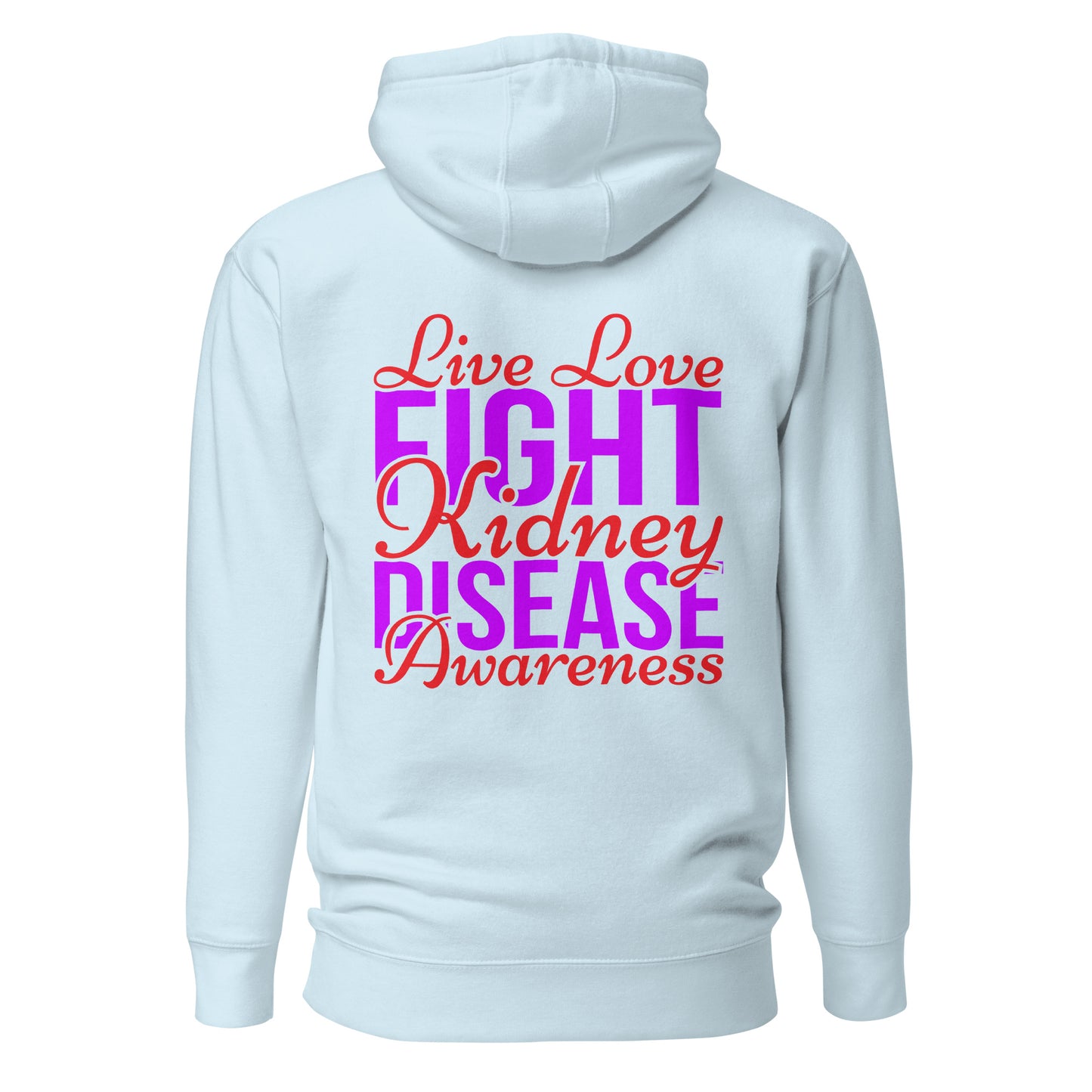 Kidney Awareness Quality Cotton Heritage Adult Hoodie