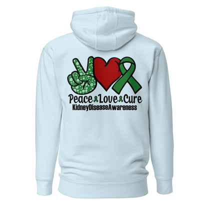 Kidney Awareness Quality Cotton Heritage Adult Hoodie