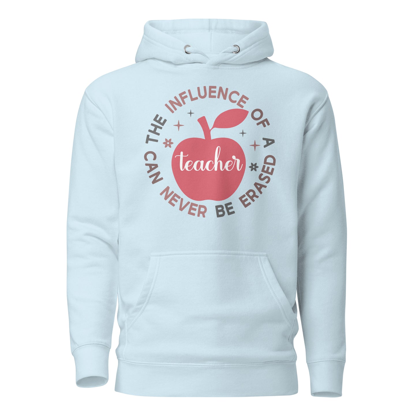 The Influence of a Teacher Can Never Be Erased Cotton Heritage Unisex Hoodie