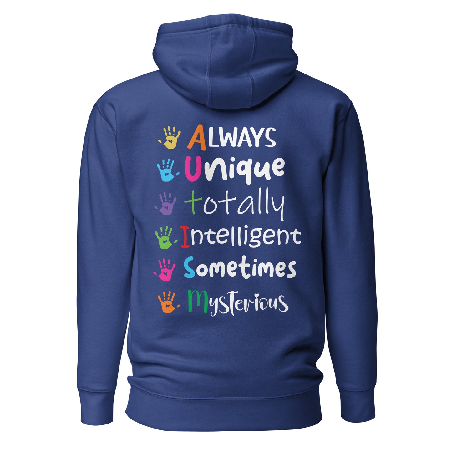 Autism Acceptance Together Quality Cotton Heritage Adult Hoodie