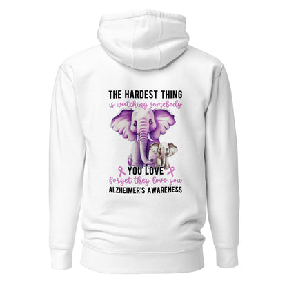 Alzheimer's Awareness Quality Cotton Heritage Adult Hoodie