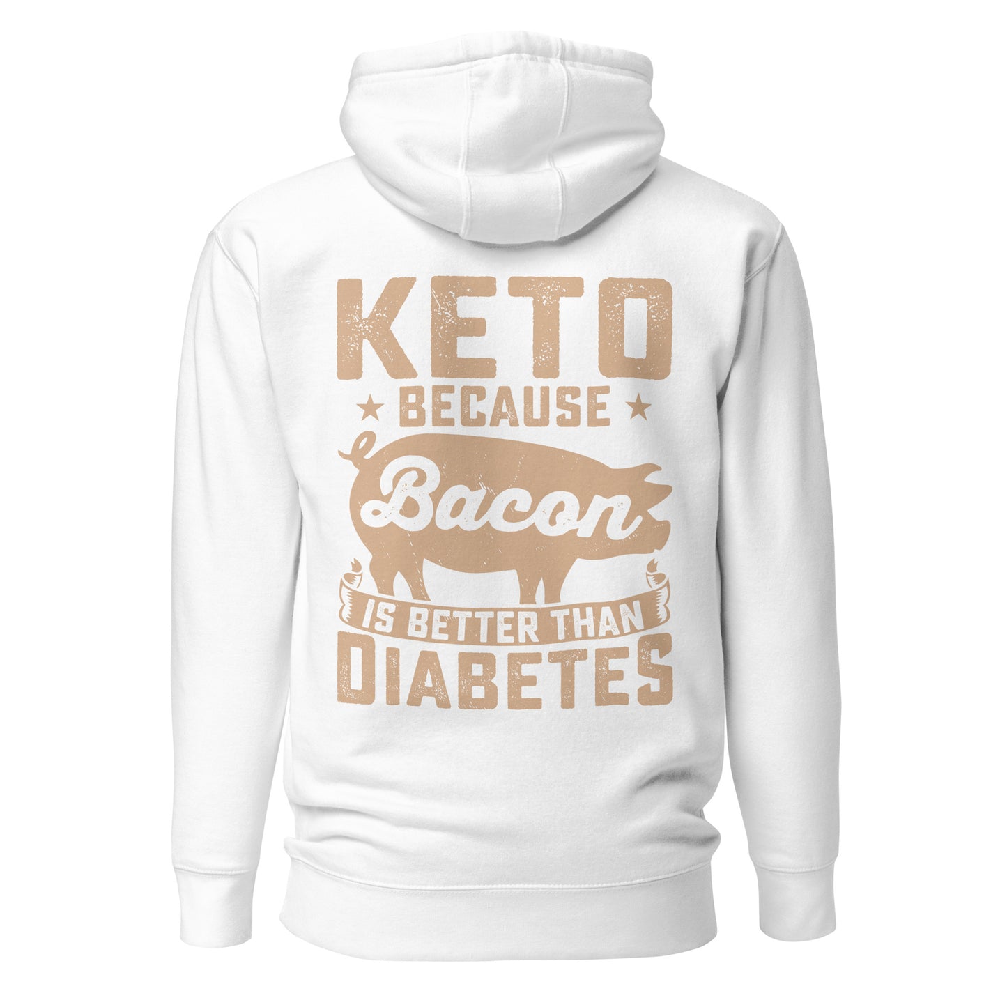 Diabetes Awareness Quality Cotton Heritage Adult Hoodie