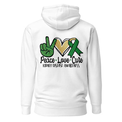 Kidney Awareness Quality Cotton Heritage Adult Hoodie