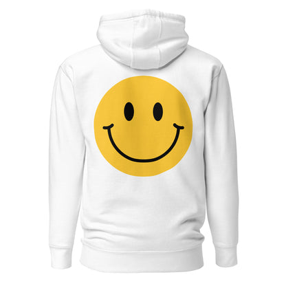 Smiley Face Quality Cotton Heritage Adult Hoodie