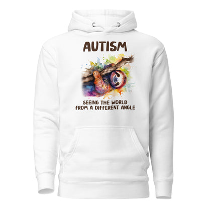 Autism Acceptance Together Quality Cotton Heritage Adult Hoodie