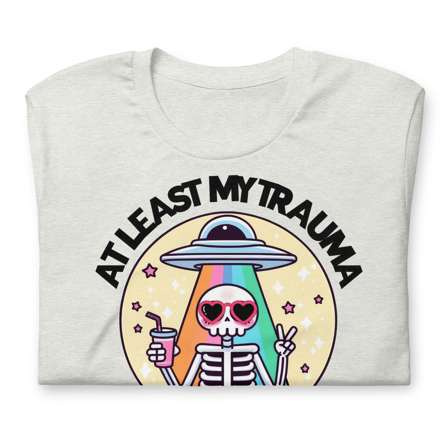 At Least My Trauma Made Me Funny Bella Canvas Adult T-Shirt