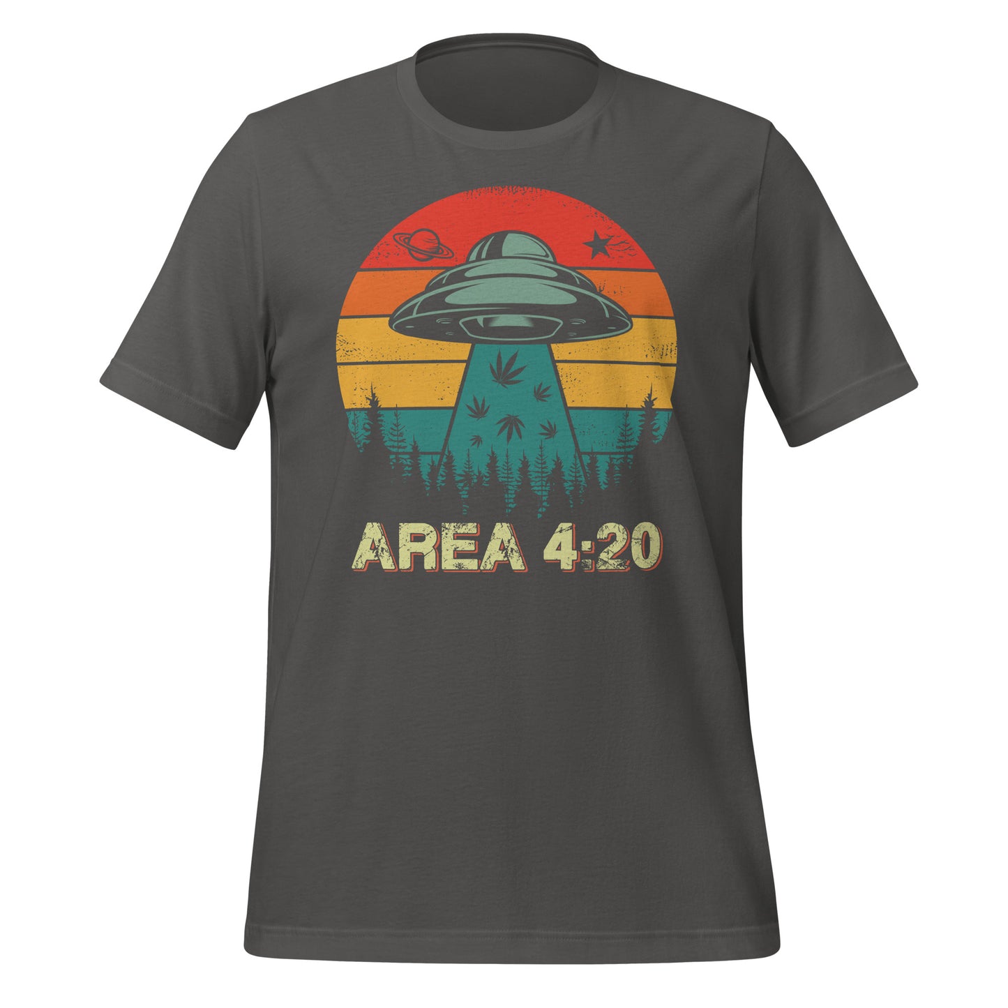 Area 420 UFO Bella Canvas Adult T-Shirt