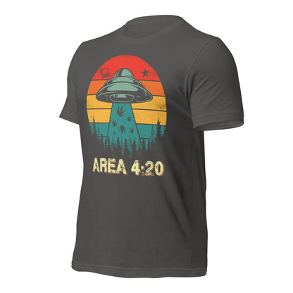 Area 420 UFO Bella Canvas Adult T-Shirt