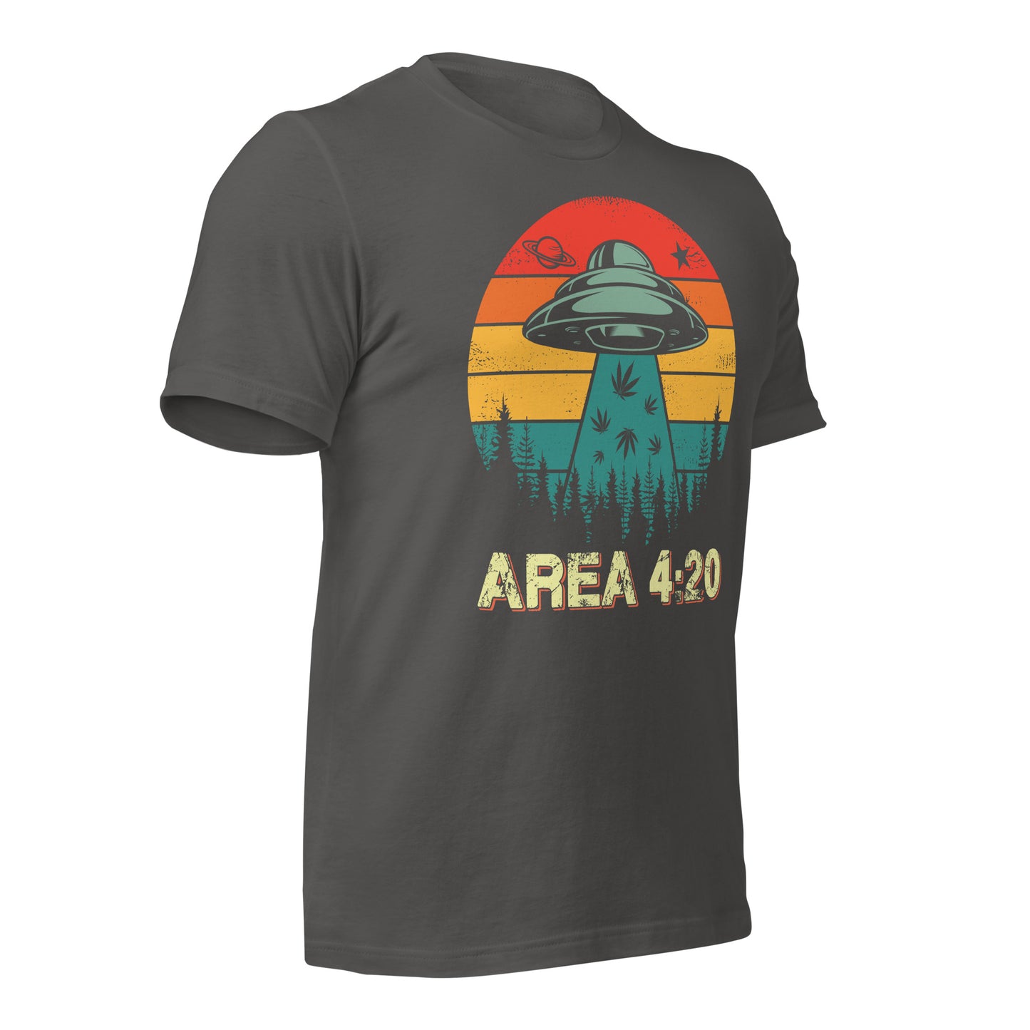 Area 420 UFO Bella Canvas Adult T-Shirt