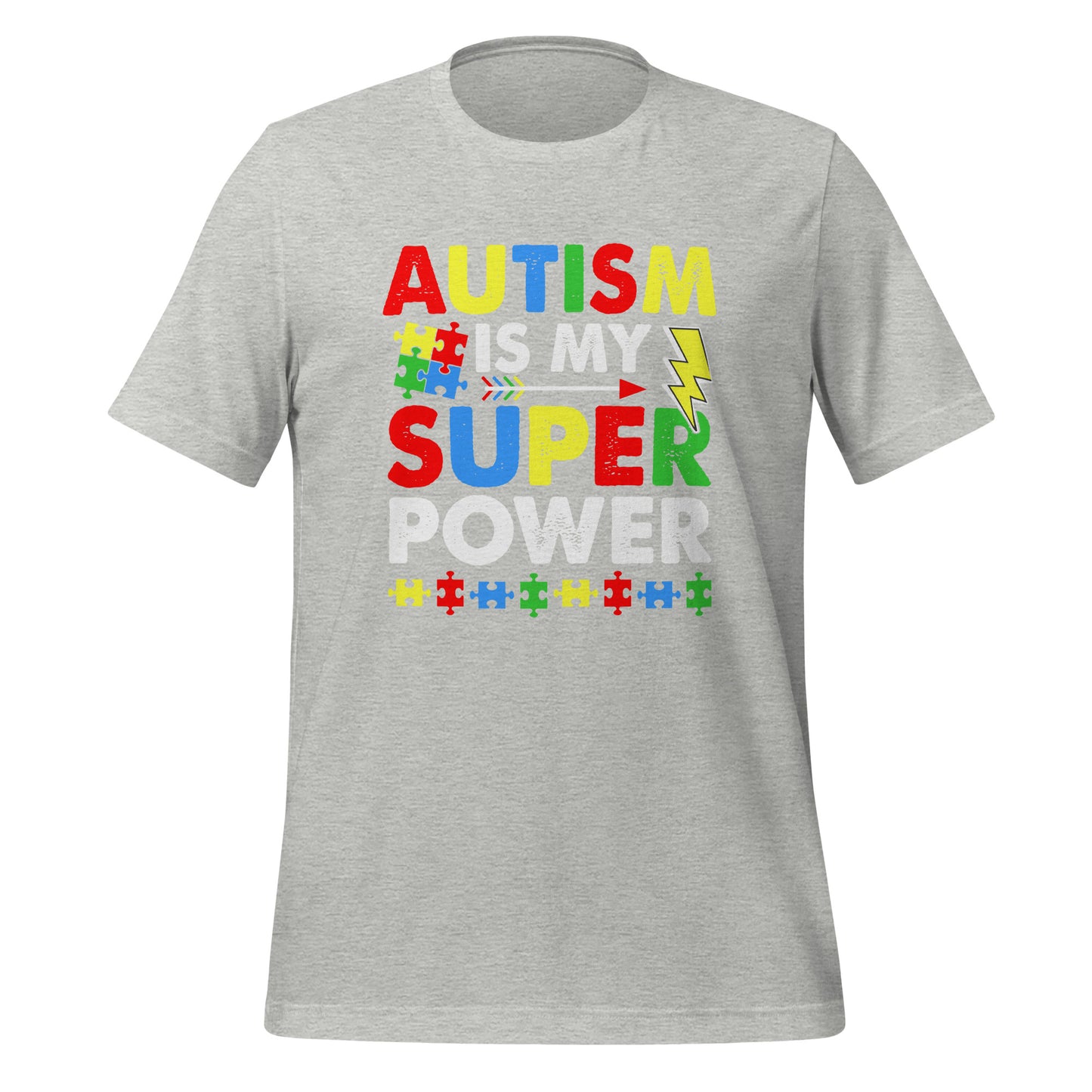 Autism Acceptance Together Quality Cotton Bella Canvas Adult T-Shirt