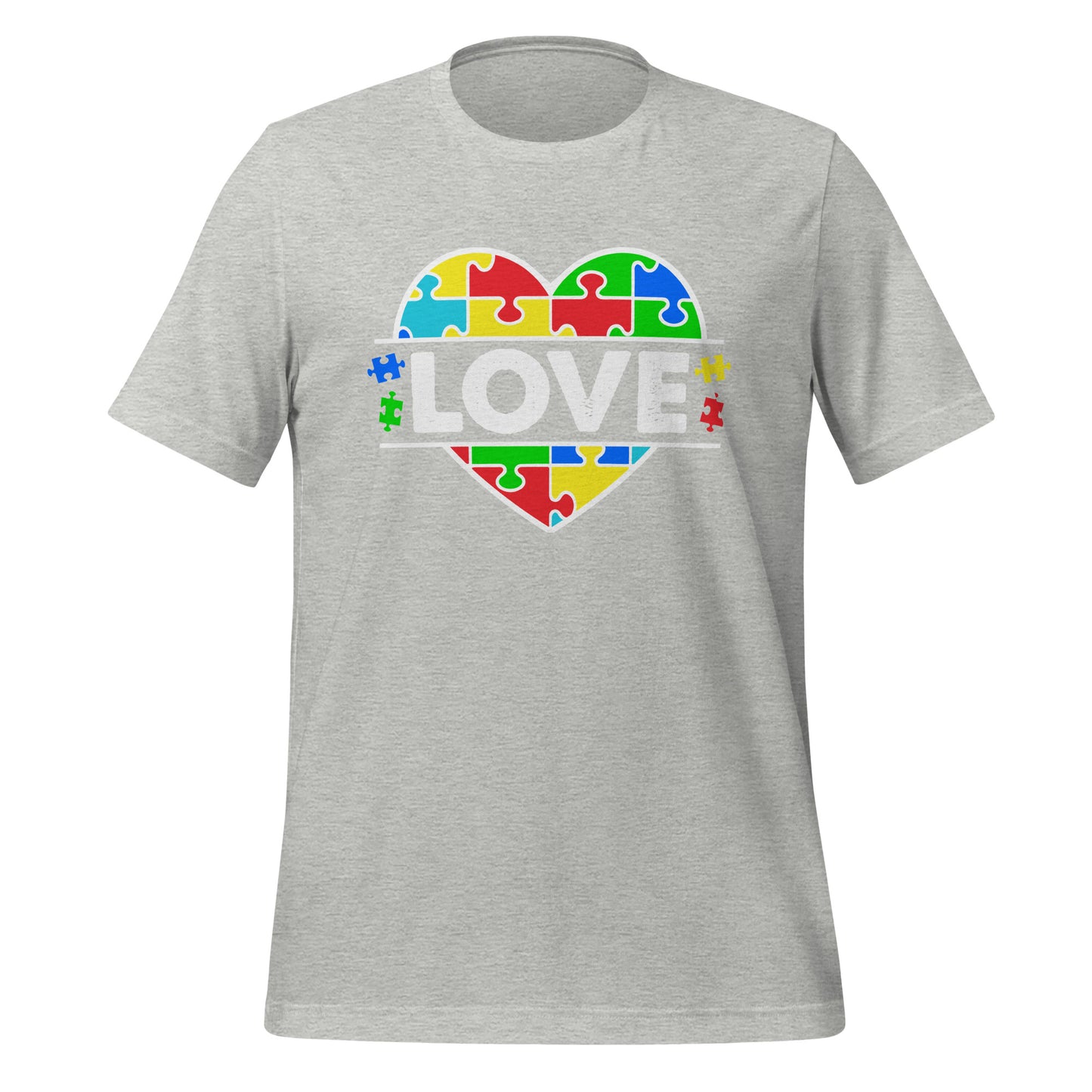 Autism Acceptance Together Quality Cotton Bella Canvas Adult T-Shirt