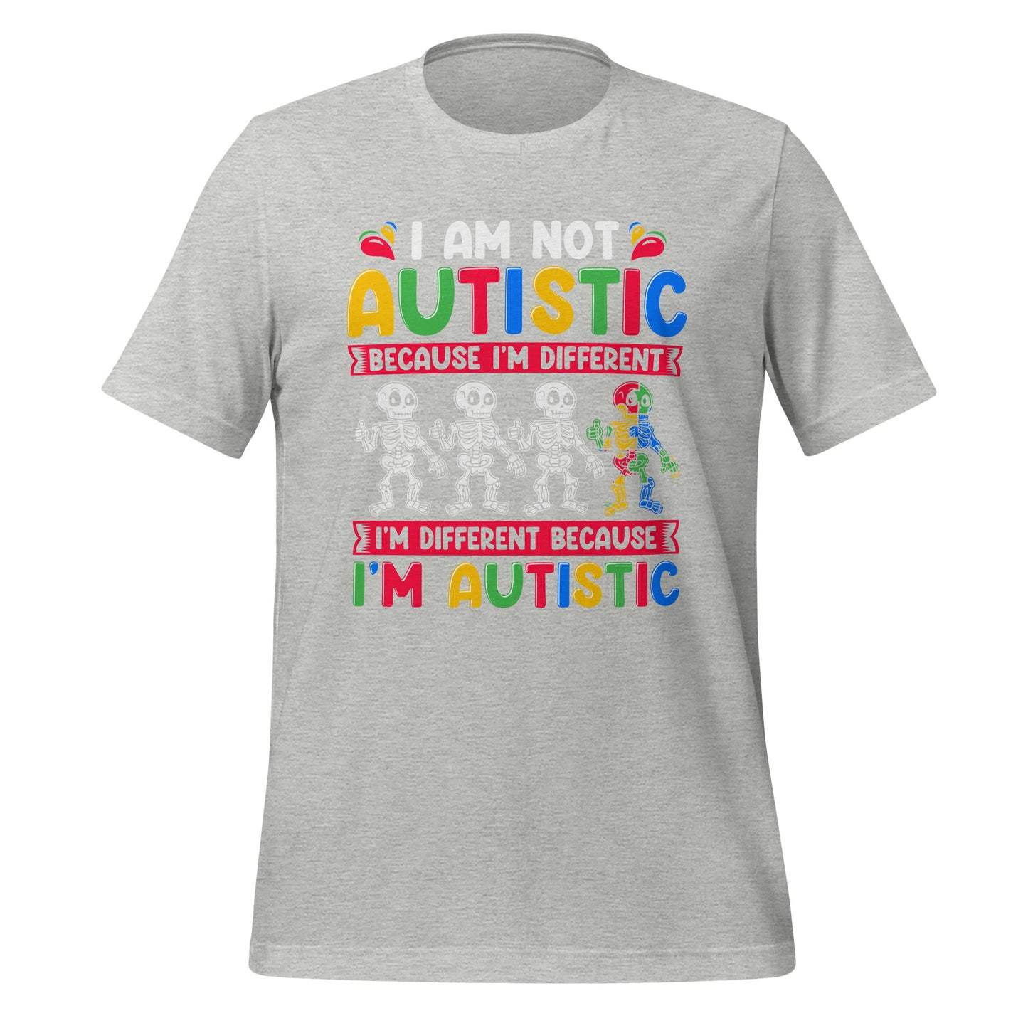 Autism Acceptance Together Quality Cotton Bella Canvas Adult T-Shirt