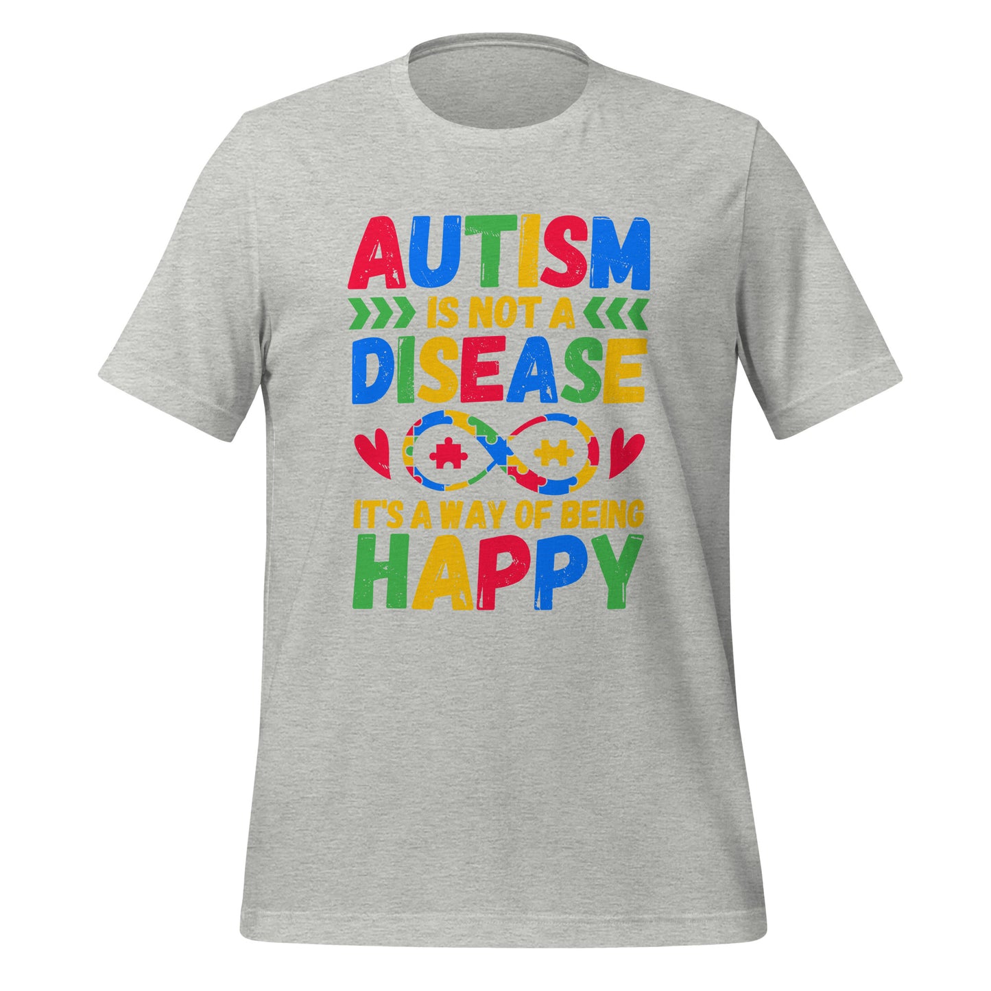 Autism Acceptance Together Quality Cotton Bella Canvas Adult T-Shirt