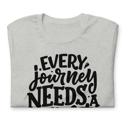 Every Journey Needs a First Step Quality Cotton Bella Canvas Adult T-Shirt