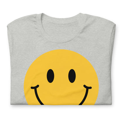 Smiley Face Quality Cotton Bella Canvas Adult T-Shirt