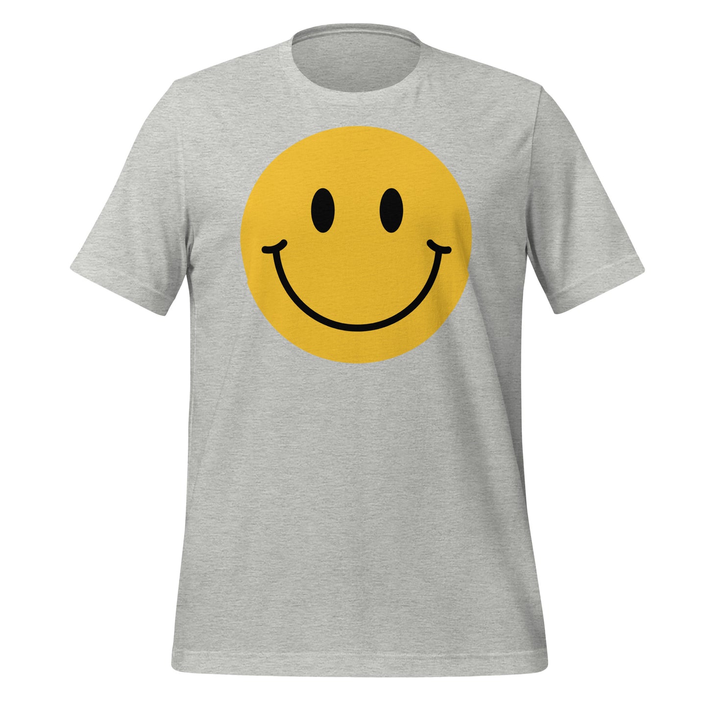 Smiley Face Quality Cotton Bella Canvas Adult T-Shirt