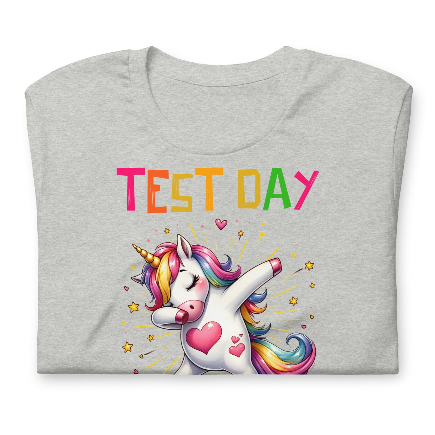 Test Day Don't Stress, Do Your Best Teacher Bella Canvas Unisex T-Shirt