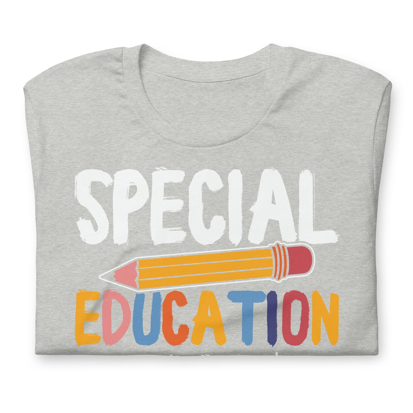 Special Education Crew Teacher Bella Canvas Unisex T-Shirt