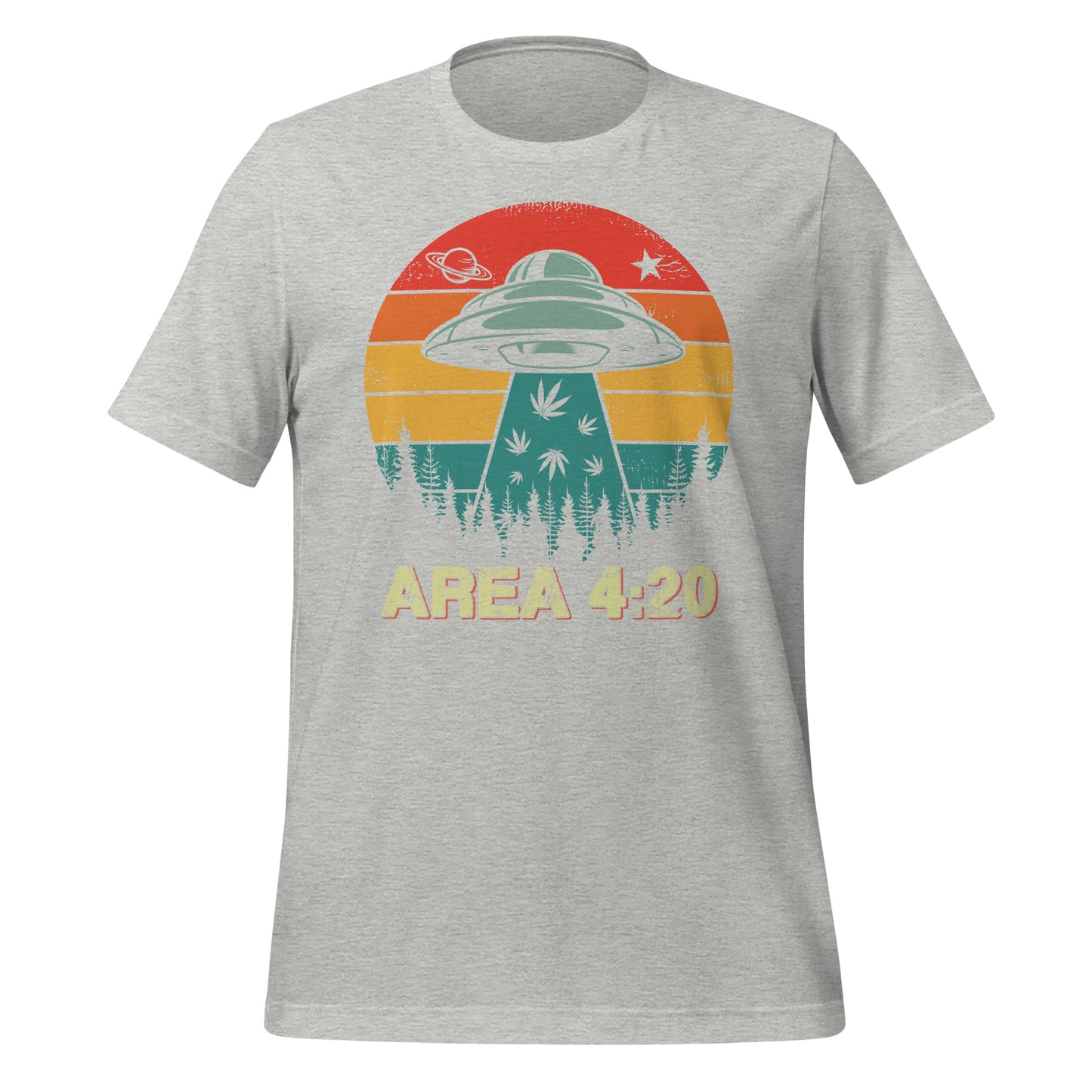 Area 420 UFO Bella Canvas Adult T-Shirt