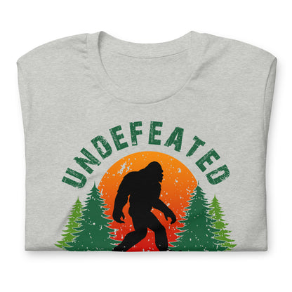 Undefeated Hide & Seek Champion Bigfoot Bella Canvas Adult T-Shirt