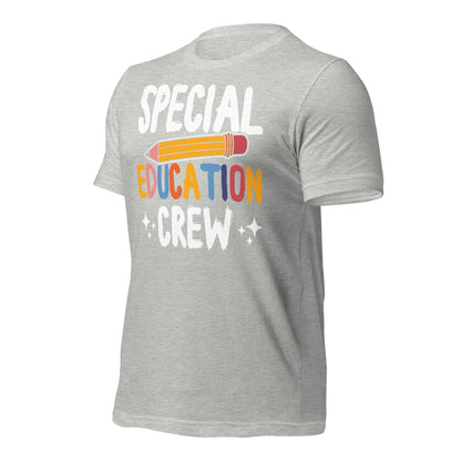 Special Education Crew Teacher Bella Canvas Unisex T-Shirt