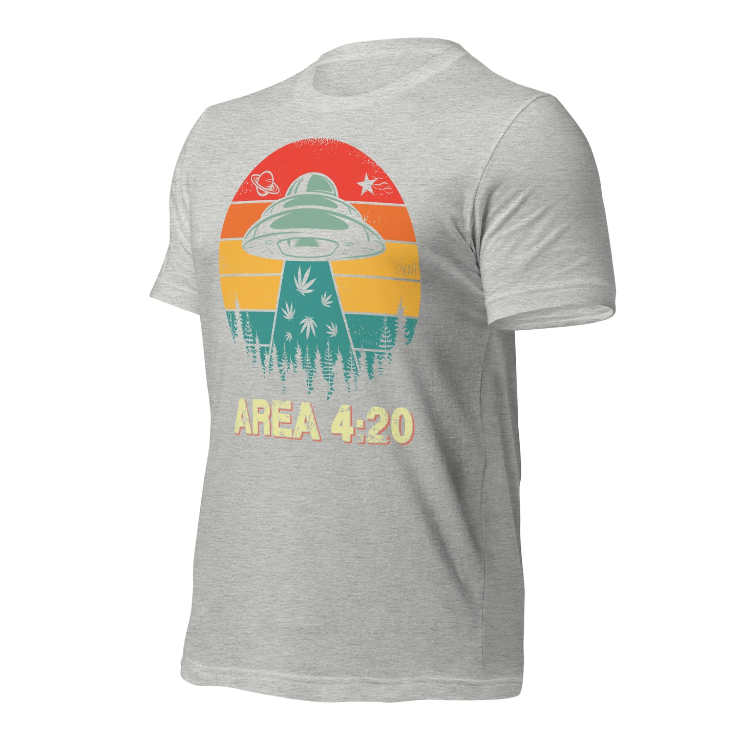 Area 420 UFO Bella Canvas Adult T-Shirt