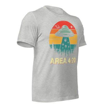 Area 420 UFO Bella Canvas Adult T-Shirt