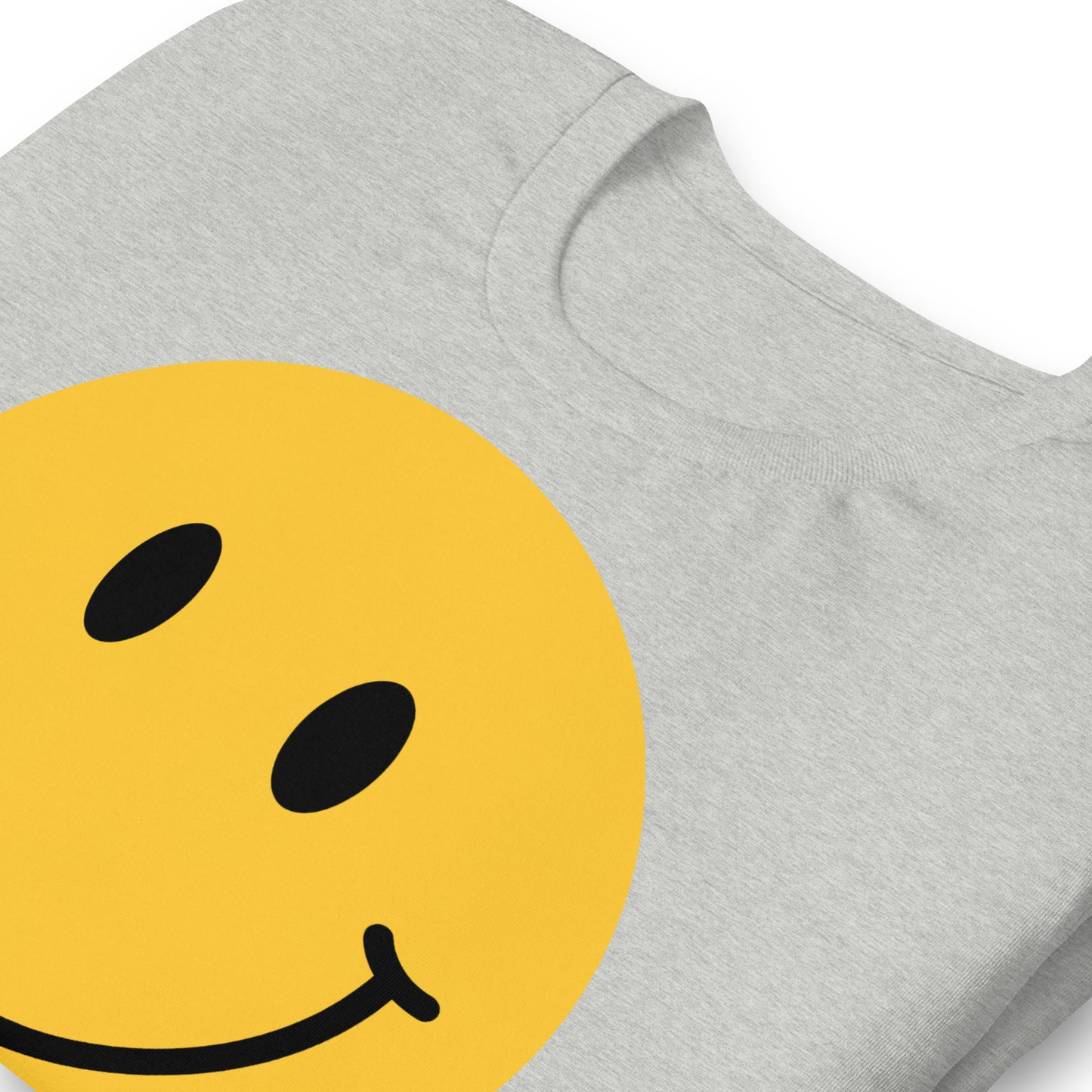 Smiley Face Quality Cotton Bella Canvas Adult T-Shirt