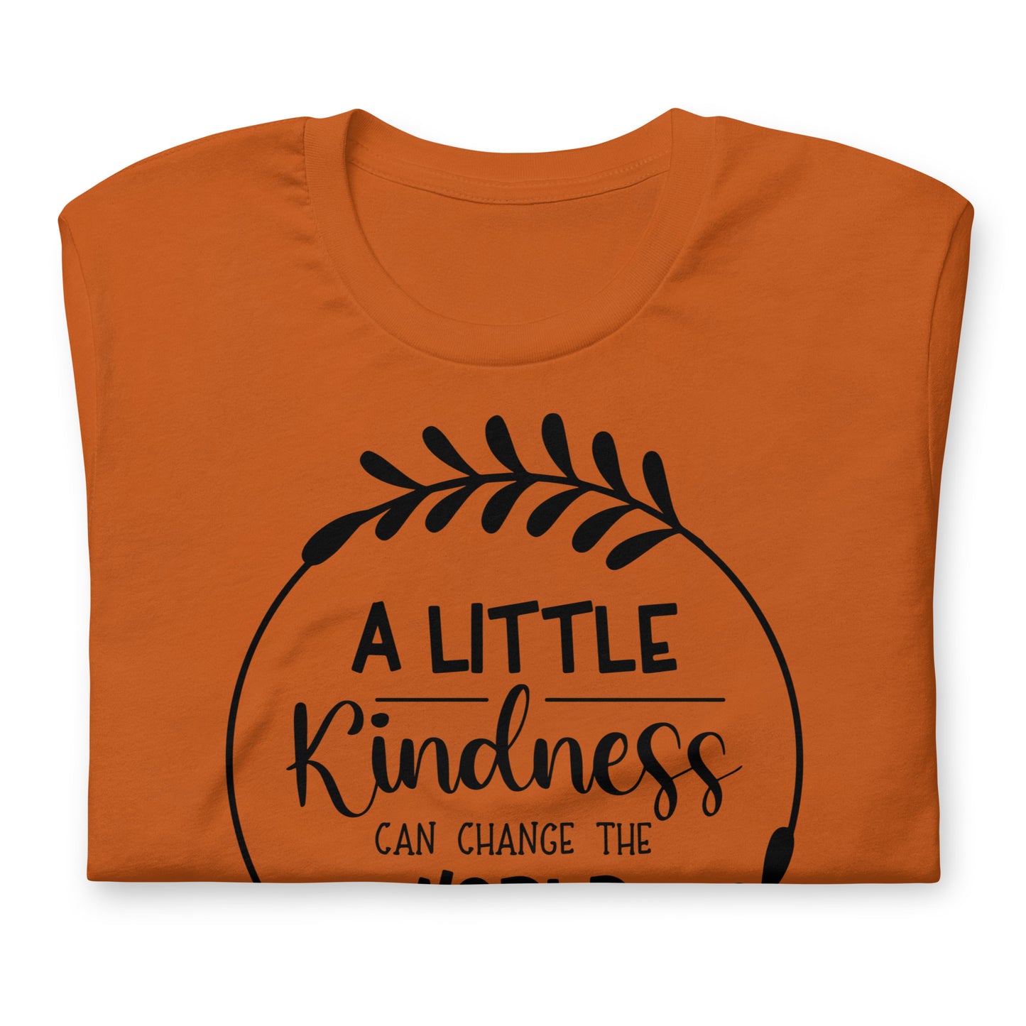 Kindness Can Change The World Quality Cotton Bella Canvas Adult T-Shirt