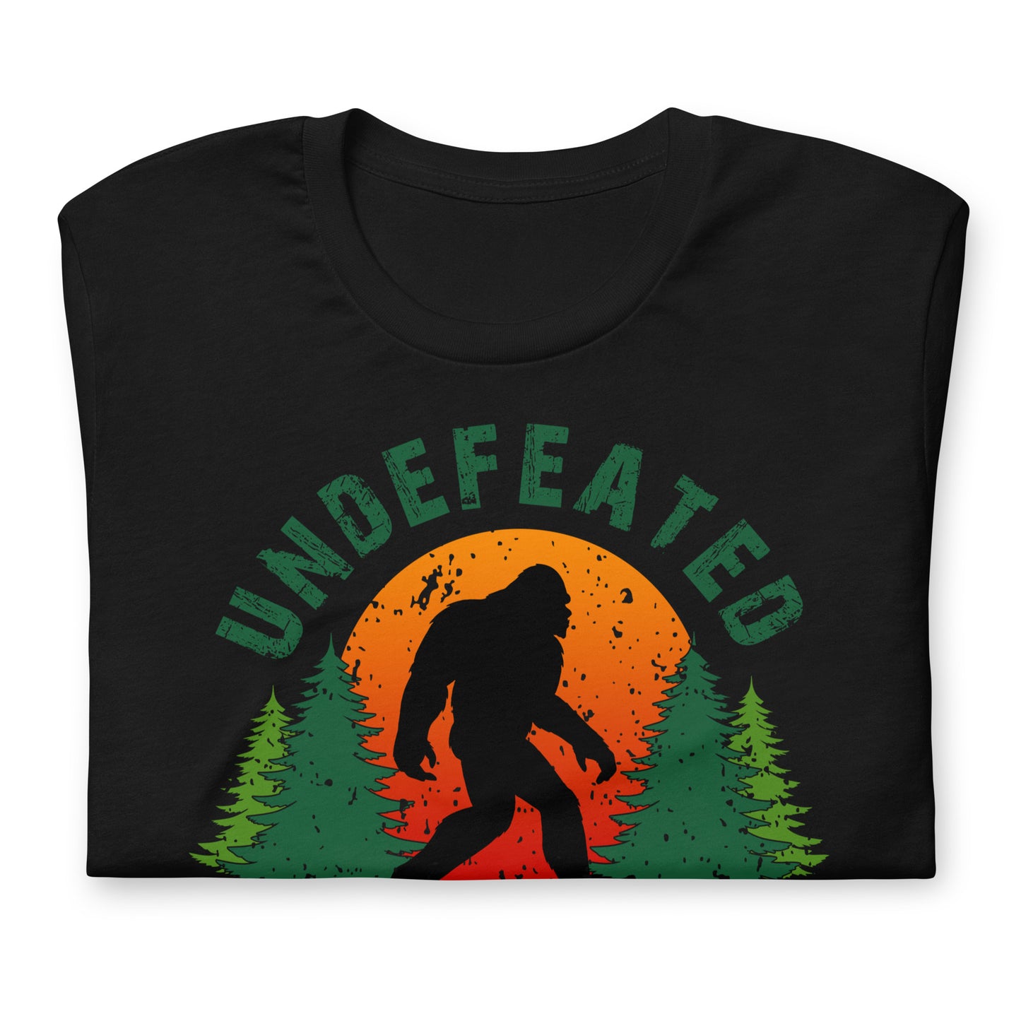 Undefeated Hide & Seek Champion Bigfoot Bella Canvas Adult T-Shirt