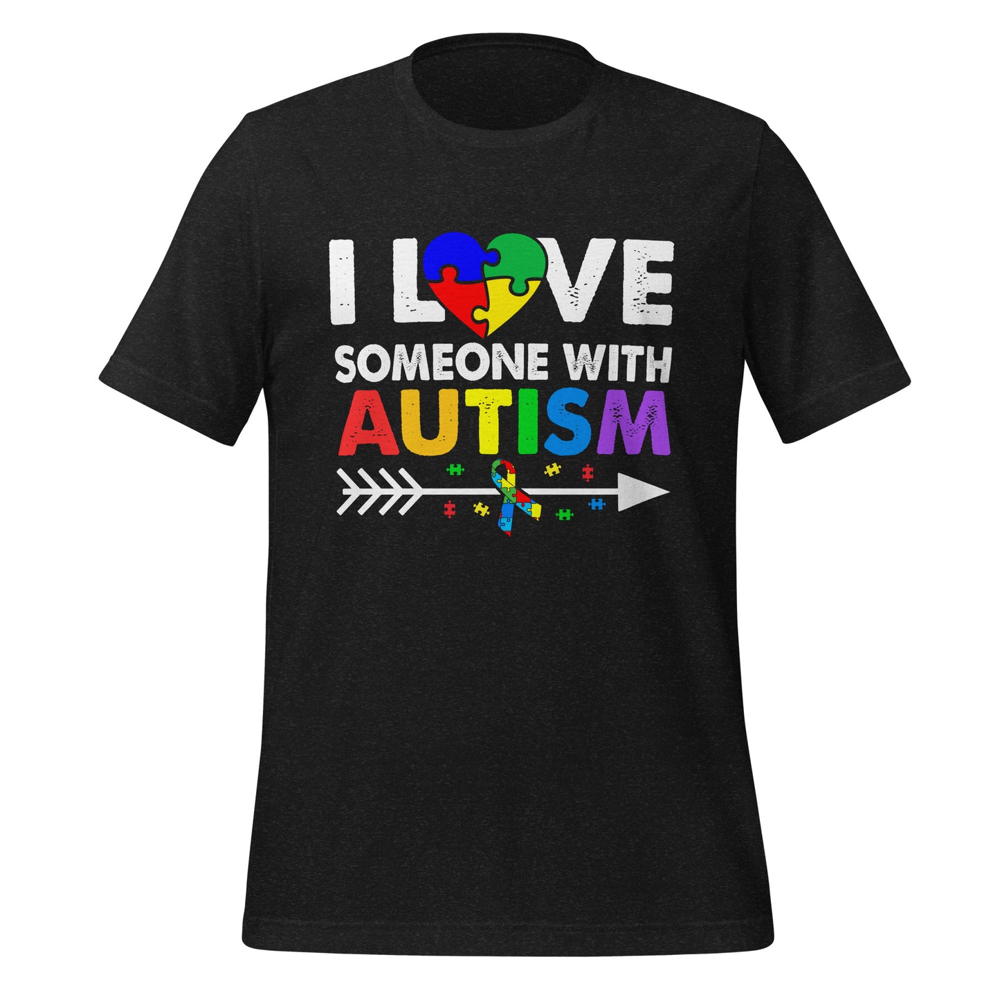 Autism Acceptance Together Quality Cotton Bella Canvas Adult T-Shirt