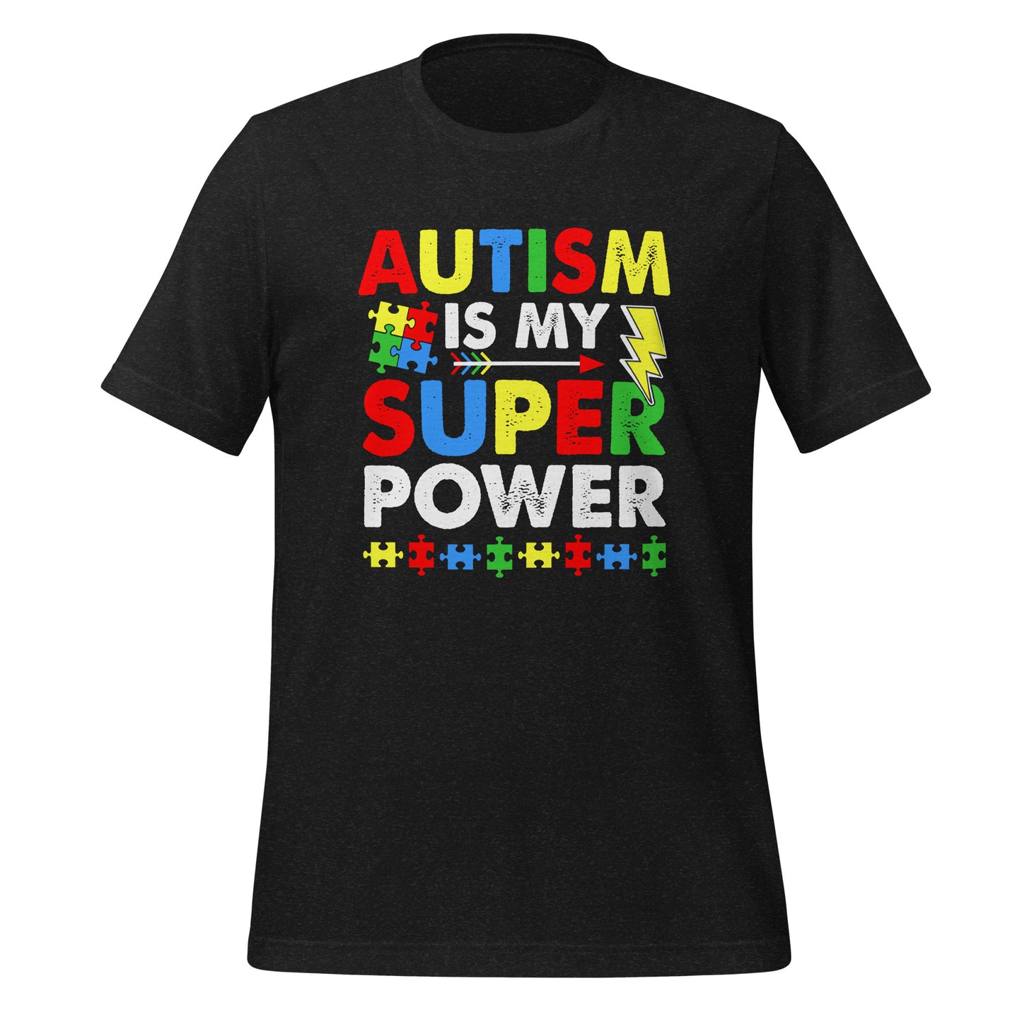 Autism Acceptance Together Quality Cotton Bella Canvas Adult T-Shirt