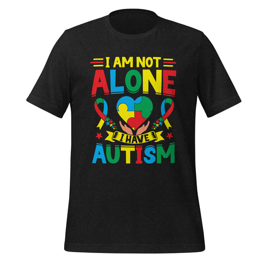 Autism Acceptance Together Quality Cotton Bella Canvas Adult T-Shirt