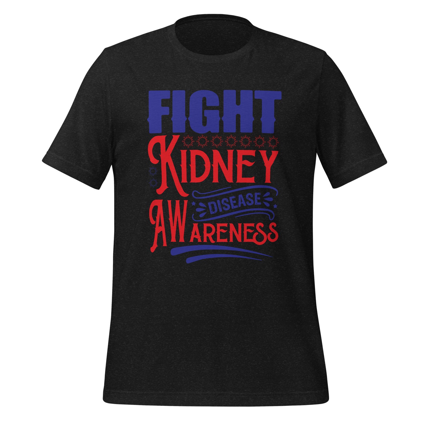 Kidney Awareness Quality Cotton Bella Canvas Adult T-Shirt