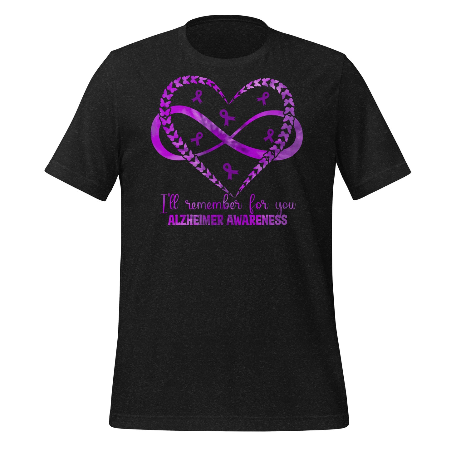 Alzheimer's Awareness Quality Cotton Bella Canvas Adult T-Shirt