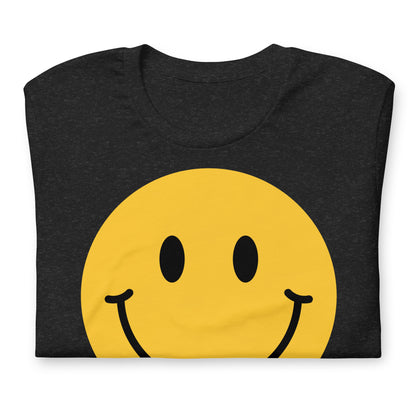 Smiley Face Quality Cotton Bella Canvas Adult T-Shirt