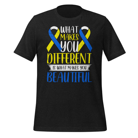 Down Syndrome Awareness Quality Cotton Bella Canvas Adult T-Shirt