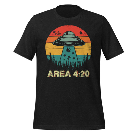 Area 420 UFO Bella Canvas Adult T-Shirt