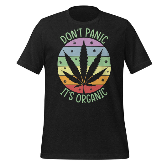 Don't Panic It's Organic 420 Bella Canvas Adult T-Shirt