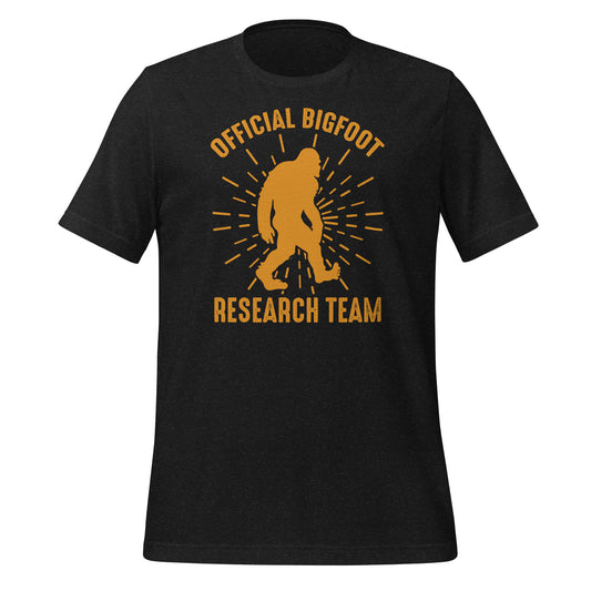 Official Bigfoot Research Team Bella Canvas Adult T-Shirt