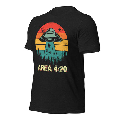 Area 420 UFO Bella Canvas Adult T-Shirt